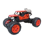 ماشین کنترلی Rock دودزا بدنه فلزی چراغ دار آفرودی شارژی - تصویر 3